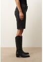 Bermuda Recta Con Detalle Taches Para Mujer Efos Bermuda Recta Con Detalle Taches Para Mujer Efos Negro 10 VÉLEZ de Vélez