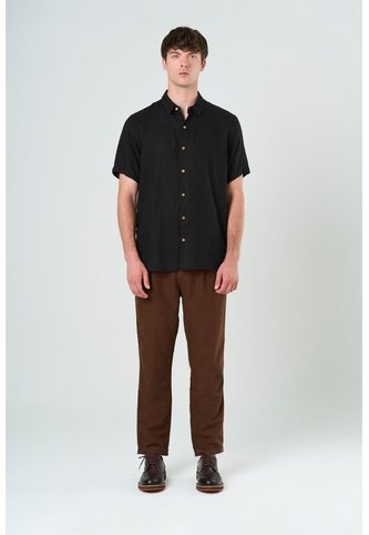 Pantalón Prenses En Lino Para Hombre Fit Holgado Pantalón Prenses En Lino Para Hombre Fit Holgado Tabaco 34 VÉLEZ Vélez