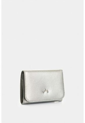 Billetera De Cuero Grabado Para Mujer Verona Billetera De Cuero Grabado Para Mujer Verona Grafito VÉLEZ
