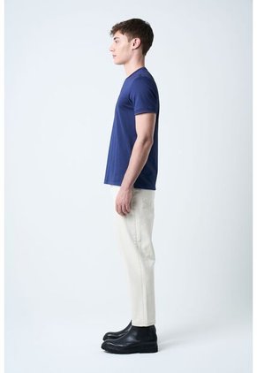 Camiseta Micropima Arizona Para Hombre Semi Ajustada Camiseta Micropima Arizona Para Hombre Semi Ajustada Azul Oscuro S VÉLEZ