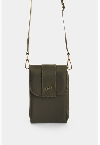 Manos Libres En Lona Y Cuero Para Mujer Astra Manos Libres En Lona Y Cuero Para Mujer Astra Verde Oliva VÉLEZ Vélez