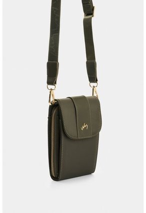 Manos Libres En Lona Y Cuero Para Mujer Astra Manos Libres En Lona Y Cuero Para Mujer Astra Verde Oliva VÉLEZ