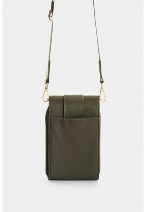 Manos Libres En Lona Y Cuero Para Mujer Astra Manos Libres En Lona Y Cuero Para Mujer Astra Verde Oliva VÉLEZ