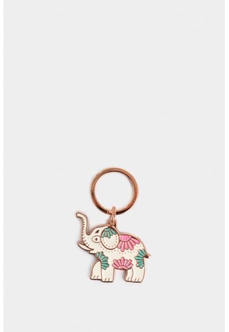 Llavero Metálico Para Mujer Elefante Arena Llavero Metálico Para Mujer Elefante Arena VÉLEZ Vélez