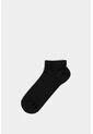 Calcetines Tobilleros Lines 3 De Algodón Para Hombre Detalle Acanalado Calcetines Tobilleros Lines 3 De Algodón Para Hombre Detalle Acanalado Negro XS VÉLEZ de Vélez