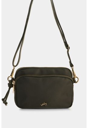 Manos Libres En Lona Y Cuero Para Mujer Tabata Manos Libres En Lona Y Cuero Para Mujer Tabata Verde Oliva VÉLEZ