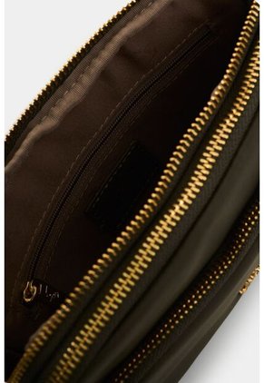 Manos Libres En Lona Y Cuero Para Mujer Tabata Manos Libres En Lona Y Cuero Para Mujer Tabata Verde Oliva VÉLEZ