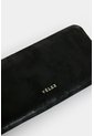 Billetera Porta Chequera De Cuero Para Mujer Arezzo Billetera Porta Chequera De Cuero Para Mujer Arezzo Negro VÉLEZ de Vélez