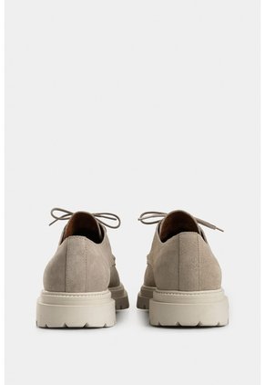 Zapatos De Cordón Spoleto De Cuero Gamuzado Para Hombre Efecto Escribiente Zapatos De Cordón Spoleto De Cuero Gamuzado Para Hombre Efecto Escribiente Arena 43 VÉLEZ