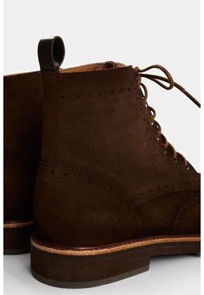 Botas Silene De Cuero Gamuzado Para Hombre Silueta Formal Botas Silene De Cuero Gamuzado Para Hombre Silueta Formal Cafe 41 VÉLEZ