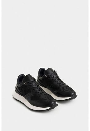 Tenis Garda De Cuero Para Hombre Detalles Jacquar Tenis Garda De Cuero Para Hombre Detalles Jacquar Negro 45 VÉLEZ