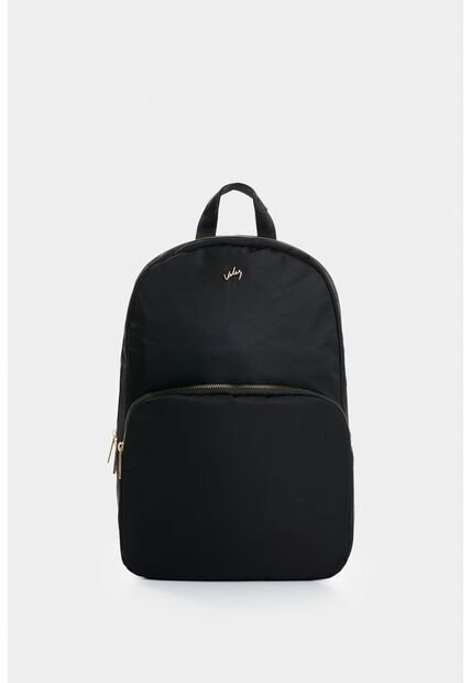 Morral En Lona Para Mujer Sienna Morral En Lona Para Mujer Sienna Negro VÉLEZ