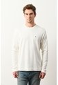 Camiseta Tejida Manga Larga Para Hombre Sabina Camiseta Tejida Manga Larga Para Hombre Sabina Blanco L VÉLEZ de Vélez
