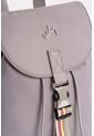 Morral Elora En Lona Y Cuero Para Mujer Detalle Contraste Morral Elora En Lona Y Cuero Para Mujer Detalle Contraste Gris VÉLEZ de Vélez