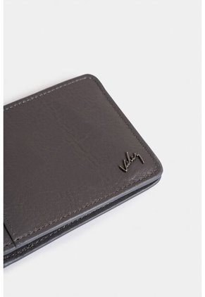 Billetera Rayón De Cuero Para Hombre Casual Billetera Rayón De Cuero Para Hombre Casual Gris VÉLEZ