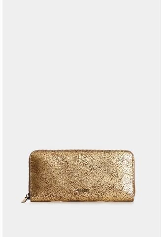 Porta Chequera Angola En Cuero Folia Para Mujer Porta Chequera Angola En Cuero Folia Para Mujer Dorado VÉLEZ Vélez