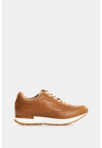 Tenis De Cuero Con Detalle Grabado Para Mujer Tropical 2 Tenis De Cuero Con Detalle Grabado Para Mujer Tropical 2 Miel 38 VÉLEZ