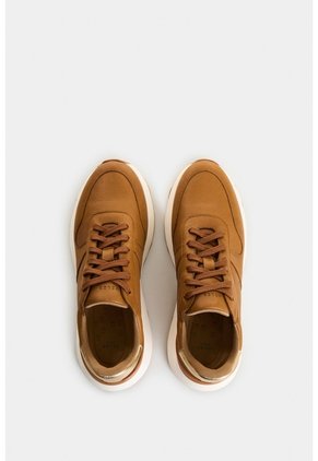 Tenis De Cuero Y Folia Para Mujer Cooper Tenis De Cuero Y Folia Para Mujer Cooper Miel 40 VÉLEZ