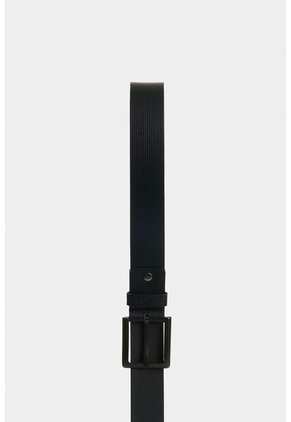 Cinturón Unifaz Vértice De Cuero Para Hombre Diseño Rayas Cinturón Unifaz Vértice De Cuero Para Hombre Diseño Rayas Negro 34 VÉLEZ