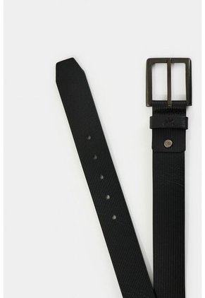 Cinturón Unifaz Vértice De Cuero Para Hombre Diseño Rayas Cinturón Unifaz Vértice De Cuero Para Hombre Diseño Rayas Negro 34 VÉLEZ