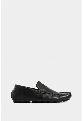 Mocasines Oporto De Cuero Para Hombre Efecto Tamponado Mocasines Oporto De Cuero Para Hombre Efecto Tamponado Negro 40 VÉLEZ Vélez
