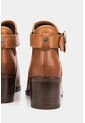 Botines Tacón De Cuero Hebilla Botines Tacón De Cuero Hebilla Miel 37 VÉLEZ de Vélez
