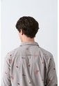 Camisa Lyra 2 Manga Larga Para Hombre Semi Fitted Camisa Lyra 2 Manga Larga Para Hombre Semi Fitted Gris XXL VÉLEZ de Vélez