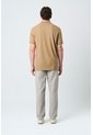 Polo Para Hombre Semi Fit Detalle Jacquard Polo Para Hombre Semi Fit Detalle Jacquard Tabaco L VÉLEZ de Vélez
