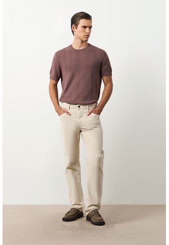 Jeans Fit Regular Para Hombre Dakar Jeans Fit Regular Para Hombre Dakar Crema 36 VÉLEZ Vélez