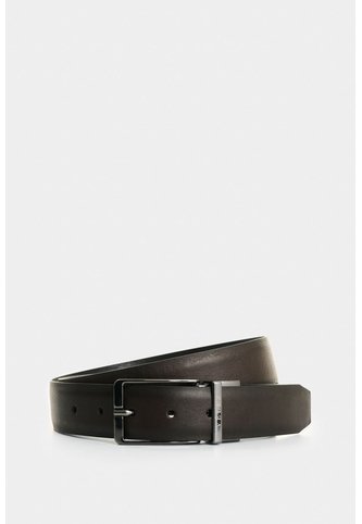 Cinturón Doble Faz De Cuero Para Hombre Nila Cinturón Doble Faz De Cuero Para Hombre Nila Cafe 42 VÉLEZ Vélez