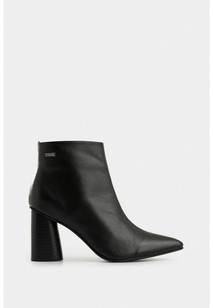 Botines Agata De Cuero Para Mujer Silueta Punta Botines Agata De Cuero Para Mujer Silueta Punta Negro 39 VÉLEZ