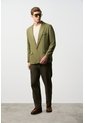 Blazer En Lino Para Hombre Napoles Blazer En Lino Para Hombre Napoles Verde Oliva XS VÉLEZ de Vélez