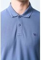 Polo Manga Corta Essential Para Hombre Textura Polo Manga Corta Essential Para Hombre Textura Azul M VÉLEZ de Vélez