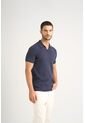 Polo Tejida Para Hombre Cuello En V Polo Tejida Para Hombre Cuello En V Azul Oscuro S VÉLEZ de Vélez
