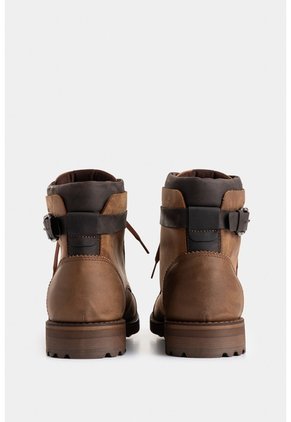 Botas Casual Laos De Cuero Para Hombre Vintage Botas Casual Laos De Cuero Para Hombre Vintage Miel 43 VÉLEZ