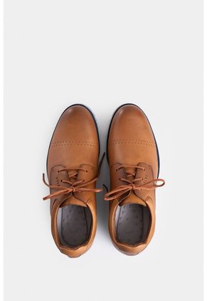 Zapatos Cordón Piero De Cuero Para Hombre Suela Con Apariencia Deportiva Zapatos Cordón Piero De Cuero Para Hombre Suela Con Apariencia Deportiva Miel 43 VÉLEZ
