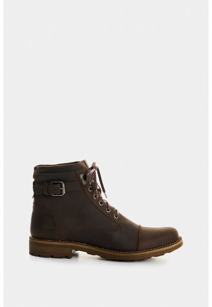 Botas Casual Laos De Cuero Para Hombre Vintage Botas Casual Laos De Cuero Para Hombre Vintage Cafe 38 VÉLEZ