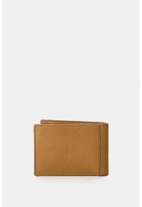 Billetera De Cuero Con Detalle Grabado Para Hombre Lira Billetera De Cuero Con Detalle Grabado Para Hombre Lira Miel VÉLEZ