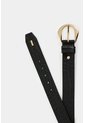 Cinturón Unifaz De Cuero Para Mujer Astra Cinturón Unifaz De Cuero Para Mujer Astra Negro L VÉLEZ de Vélez