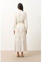 Vestido Bordado Cuello Nerú Para Mujer Efos Vestido Bordado Cuello Nerú Para Mujer Efos Crema 12 VÉLEZ de Vélez