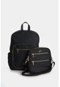 Morral Broni De Lona Para Mujer Versátil Morral Broni De Lona Para Mujer Versátil Negro VÉLEZ de Vélez