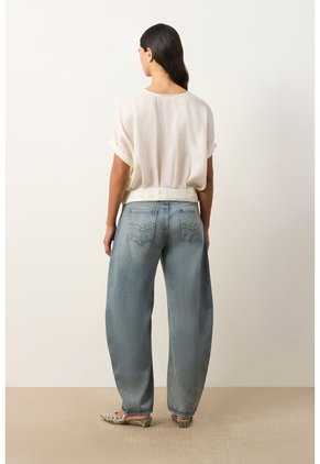 Camisa Manga Corta Para Mujer Sereno Camisa Manga Corta Para Mujer Sereno Crema M VÉLEZ