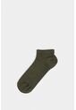 Calcetines Tobilleros Lines 3 De Algodón Para Hombre Detalle Acanalado Calcetines Tobilleros Lines 3 De Algodón Para Hombre Detalle Acanalado Verde XS VÉLEZ de Vélez