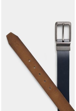 Cinturón Doble Faz Dobra De Cuero Para Hombre Vintage Cinturón Doble Faz Dobra De Cuero Para Hombre Vintage Azul Oscuro 42 VÉLEZ