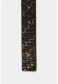 Cinturón Unifaz Butan De Cuero Textura Artesanal Negro Cinturón Unifaz Butan De Cuero Textura Artesanal Negro M VÉLEZ de Vélez