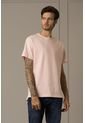 Camiseta Perú Cuello Redondo Para Hombre Basica Jersey Rosado de Vélez