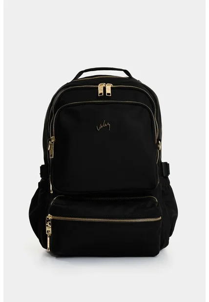 Morral Tamar En Lona Para Mujer Multifuncional Morral Tamar En Lona Para Mujer Multifuncional Negro VÉLEZ