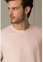 Camiseta Perú Cuello Redondo Para Hombre Basica Jersey Rosado de Vélez