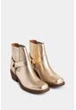 Botines Texanos De Cuero Folia Para Mujer Dima Cuadrada Botines Texanos De Cuero Folia Para Mujer Dima Cuadrada Dorado 37 VÉLEZ de Vélez