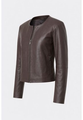 Chaqueta De Cuero Para Mujer Denver Chaqueta De Cuero Para Mujer Denver Cafe L VÉLEZ